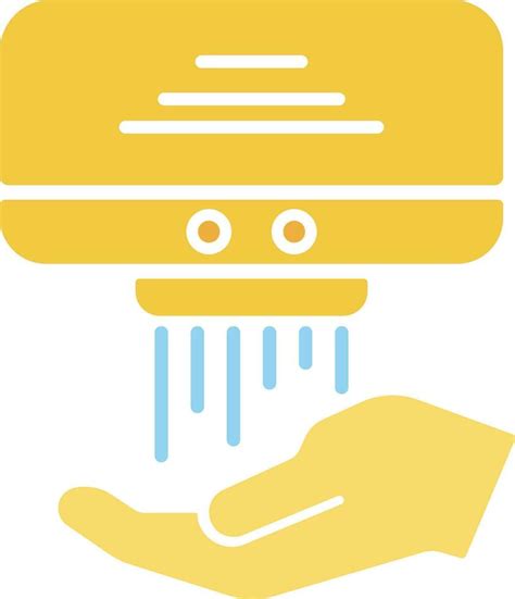 Toilet Hand Dryer Vector Illustration 35998015 Vector Art At Vecteezy
