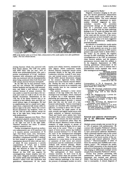 Pdf External Anal Sphincter Electromyography In The Differential