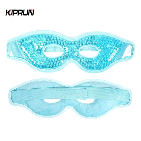 KIPRUN Gel Eye Mask Cooling Eye Mask With Gel Bead Reusable Hot Cold Therapy Eye Mask Cold