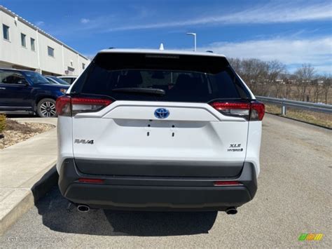 2021 Super White Toyota Rav4 Xle Awd Hybrid 141378714 Photo 15