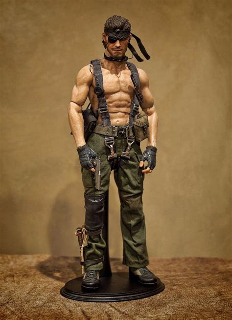 Scale Custom Naked Snake Metal Gear Solid Hot Toys Ttm Figure