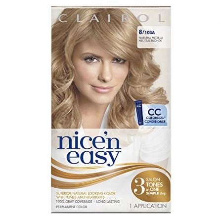 Clairol Nice N Easy Born Blonde Hair Color Maxi Kit Essential Organic Great Organic