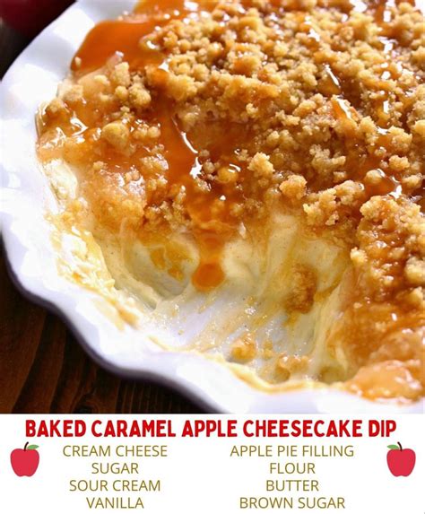 Baked Caramel Apple Cheesecake Dip Artofit