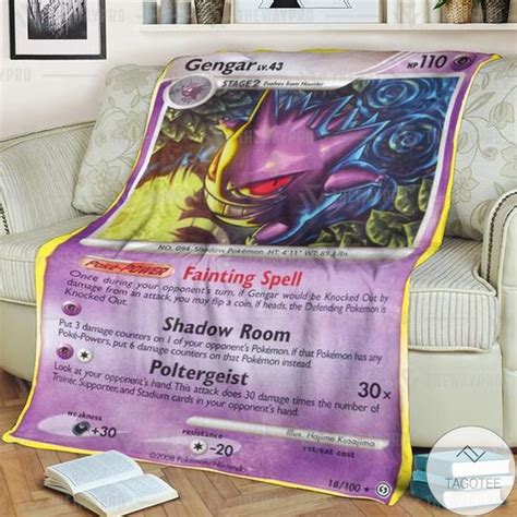 Pokemon Missing No Gengar Blanket Hot Sale