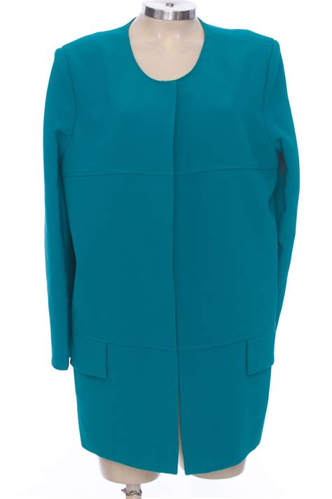 Chaqueta / Abrigo color Aguamarina - Casa Blanca | Closeando