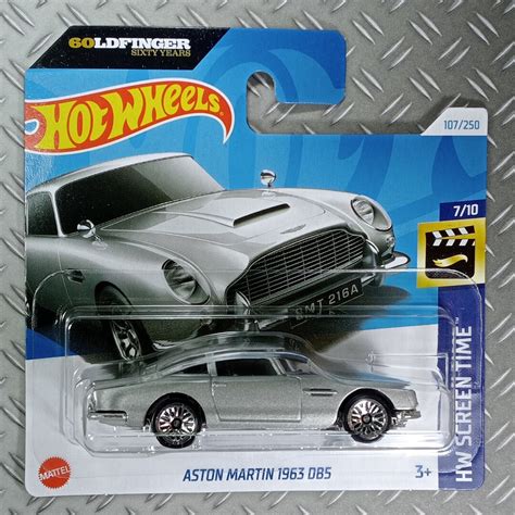 Hot Wheels Aston Martin DB Rare Collectible Miniature Model Scale Gift Idea With Free