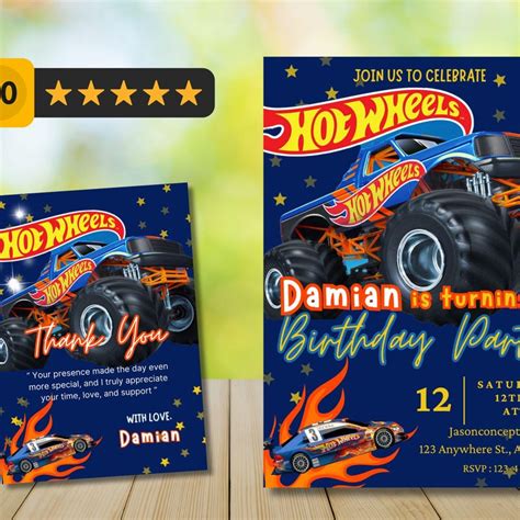 Plantilla Hot Wheels Etsy M Xico