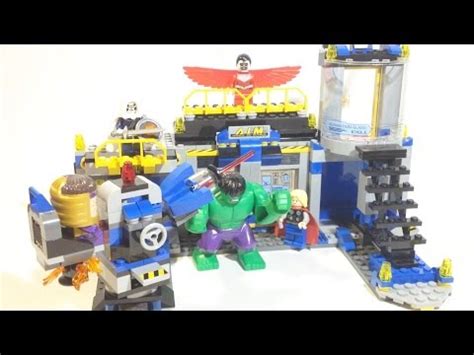 Лего 76018 "Hulk lab smash" "Разгром лаборатории Халком" обзор. - YouTube
