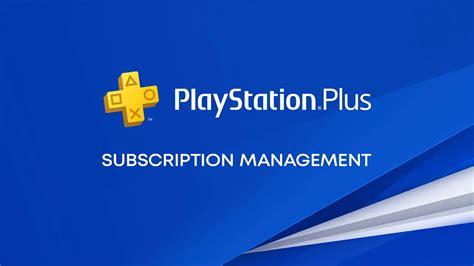 How to change your PlayStation Plus subscription (US)