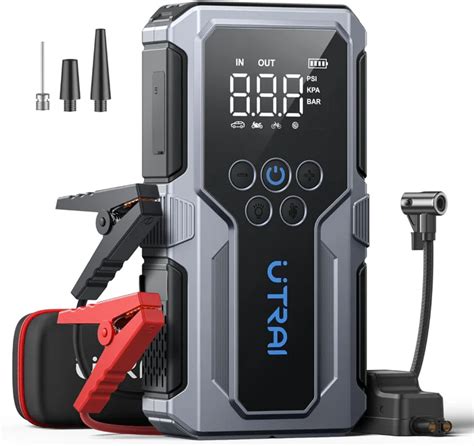 בוסטר התנעה לרכב משולב קומפרסור UTRAI JS-9 - אתר AliBuy דיל מעליאקספרס
