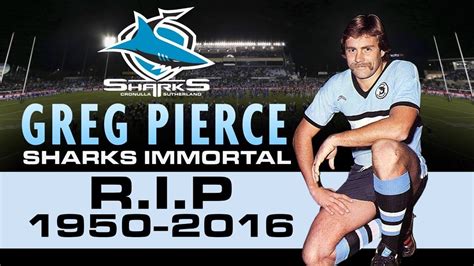 vale greg pierce sharks