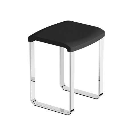 Стул в ванную комнату Black & White SN-0193 - Эдельвейс