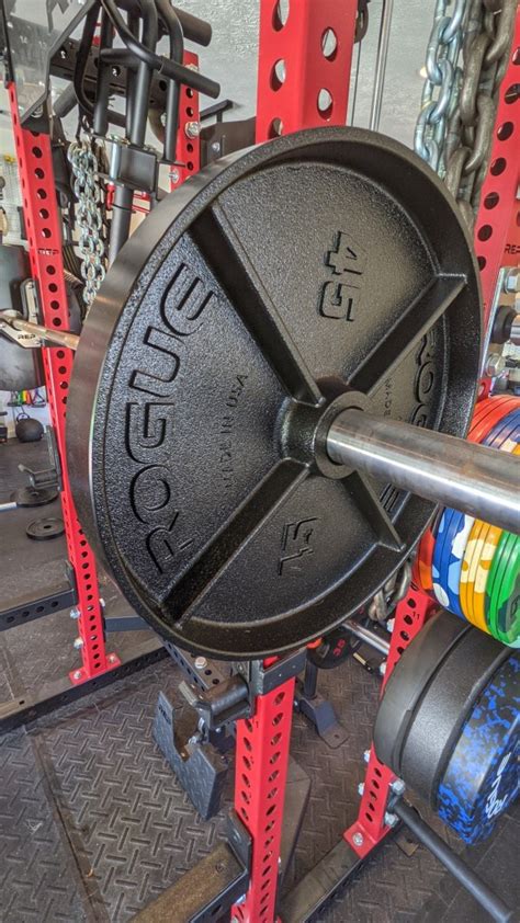 Rogue Deep Dish Plates Review Garage Gym Experiment