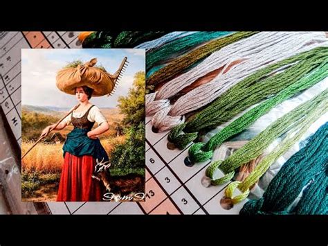 Обзор набора для вышивки ЭстЭ "Возвращение с поля". Покупки. Планы ...