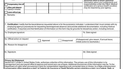 Opm Form 71 Fill Out Printable PDF Forms Online