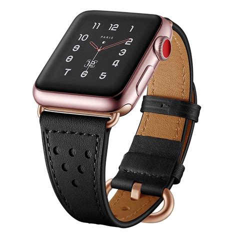 Натуральная кожа ремешок для наручных часов Apple Watch, версии 5/4/3/2 ...