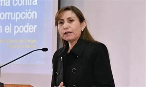 Patricia Benavides Admiten A Tr Mite Acci N De Amparo Presentada Por