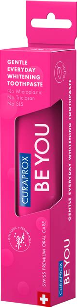 Зубная паста отбеливающая Curaprox Be You Джин и тоник со вкусом джин ...