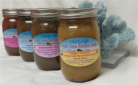 Organic Irish Sea Moss Gel Original Flavor. | Etsy