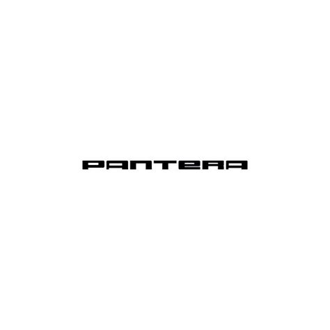 Passion Stickers - Cars Decals DeTomaso Pantera Logo Stickers Exotics Cars