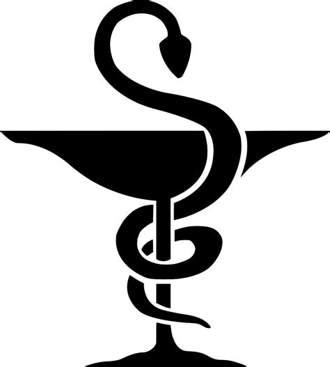 svg symbol doctor logo snake  svg image icon svg silh