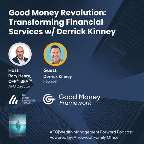 good money revolution transforming financial services  derrick