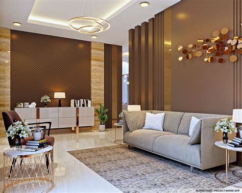 desain interior rumah modern  lantai bapak afif  jakarta desain