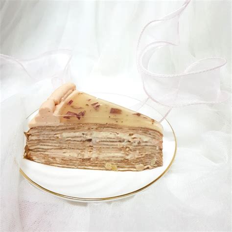 Lychee Rose Millecrepe Cake Delivery In Klselangor Yubake