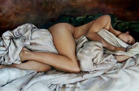 Justine portraits retrouvés Hermann Behrens Female Nude with as