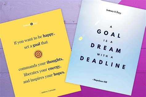 14 Goal-Setting Quotes to Help You Reach for the Stars - Ordinary and Happy