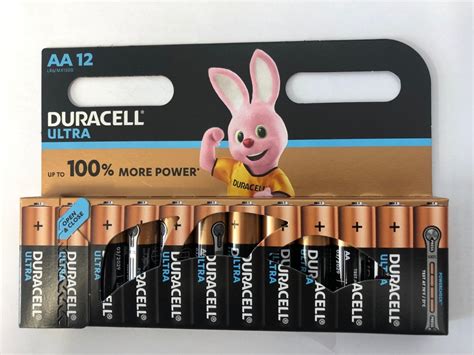 Duracell Ultra M3 MX1500 Alkaline Battery AA - Pack of 12