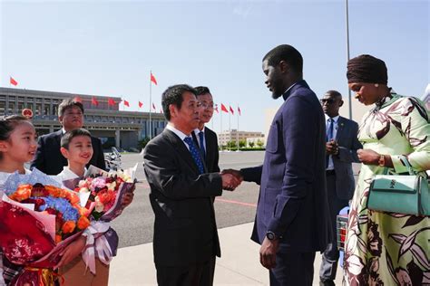 Senegalese President Arrives In Beijing For Focac Summit Xinhua