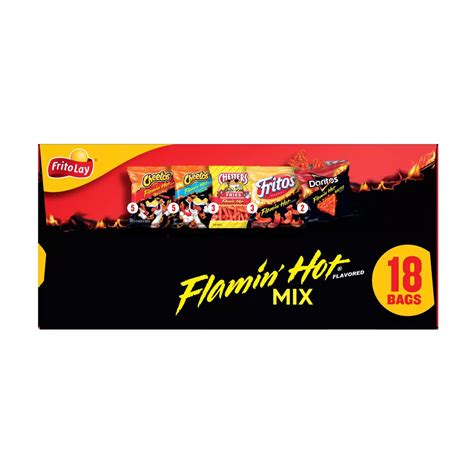 Buy Frito Lay Flamin Hot Mix Variety Pack 18 Ct From Dollar General Available