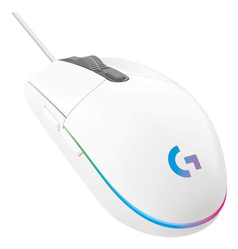 Logitech G203 LIGHTSYNC White Gaming Mouse
