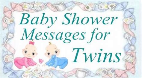 Baby Shower Message For Twins Congratulation Messages Wishes