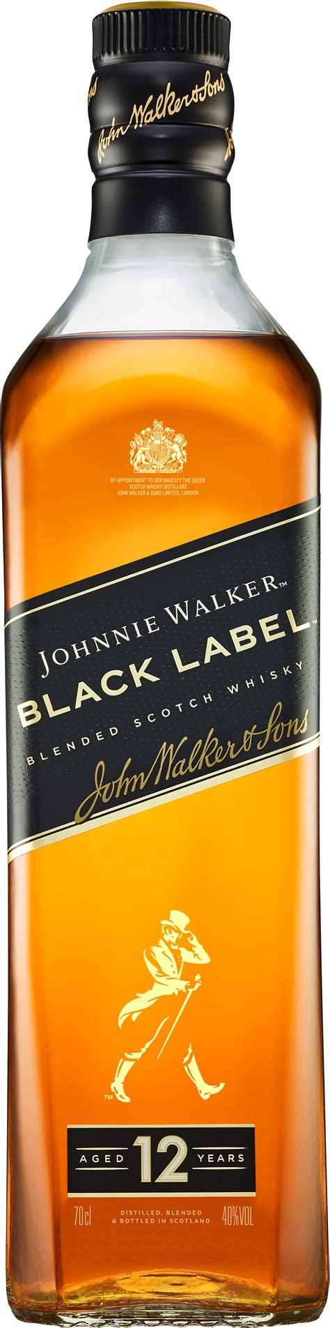 Виски Johnnie Walker Black label 12 лет выдержки 0.7 л 40% ...