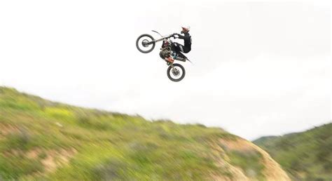 Brian Deegan Gets Some Serious Air While Free Riding On His Dirtbike