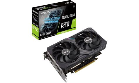 Купить Asus GeForce RTX 3060 Ti V2 MINI 8 ГБ GDDR6: отзывы, фото и ...