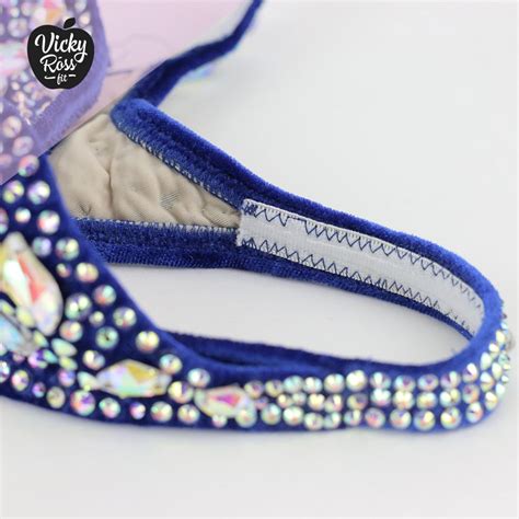 Royal Blue Designer Bikini Vicky Ross Signature Collection Vicky