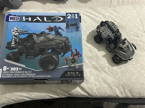 Mega Construx Halo Infinite Unsc Razorback Blitz Vehicle And Assorted