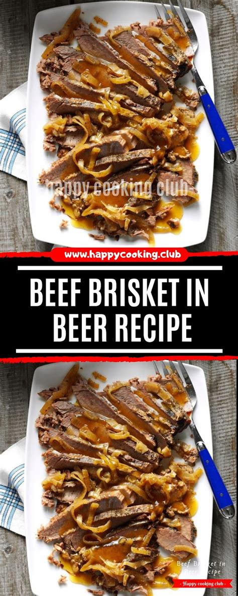 Beef Brisket In Beer Recipe