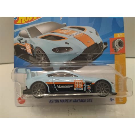 Aston Martin Vantage Gte Gulf Turbo Hot Wheels Bcn Stock Cars