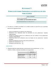 A7 gpc pdf ACTIVIDAD 7 EJERCICIOS SOBRE INFERENCIA ESTADÍSTICA DE