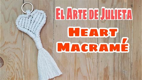 CORAZÓN DE MACRAMÉ YouTube