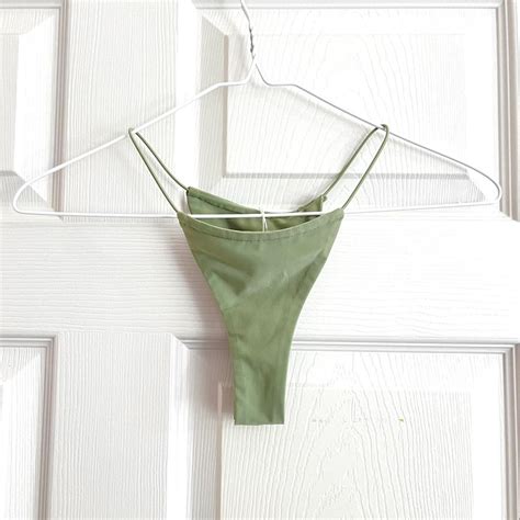Iamgia Bambi Bikini Bottoms Green Swim Suit Set Depop