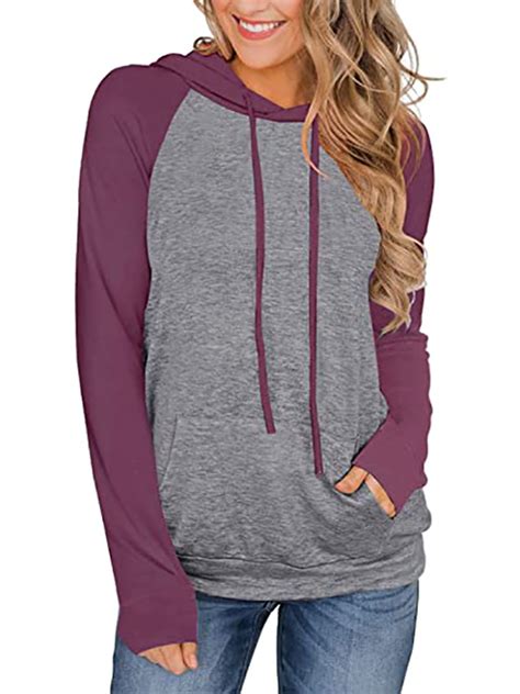 Niuer Fashion Fall Winter Hoodies Women Long Sleeve Casual Sweatshirts ...