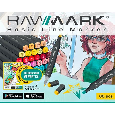 Комплект от 80 двойни маркера, 10 книжка за оцветяване, с мастило на ...