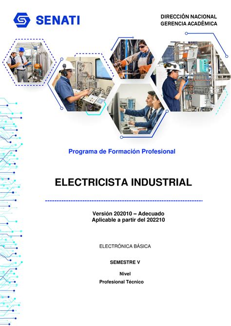 Contenido Curricular Trabajo Electricista Industrial Programa De