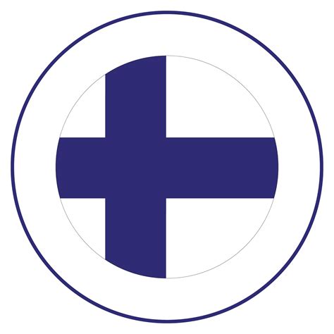Finland Flag Flag Of Finland In Design Shape 25862726 Png