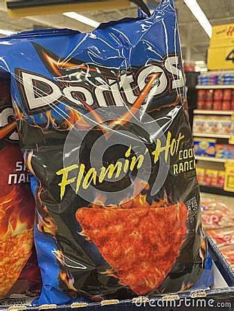Grocery Store Doritos Flammin Hot Editorial Photo CartoonDealer 258562501